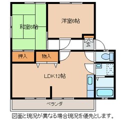 柳コーポ　Bの物件間取画像